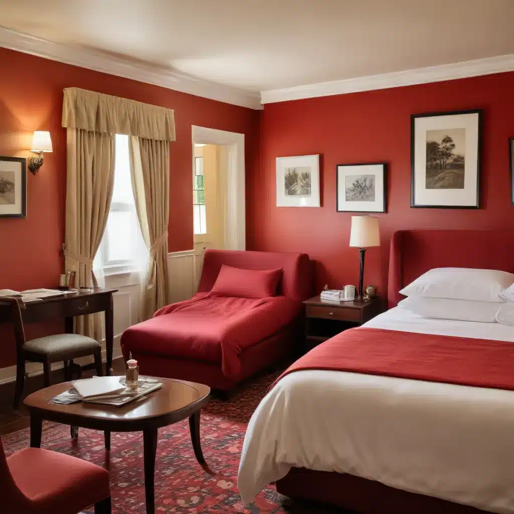 Comfortable Quarters: Room and Suite Choices at the Red House Hotel