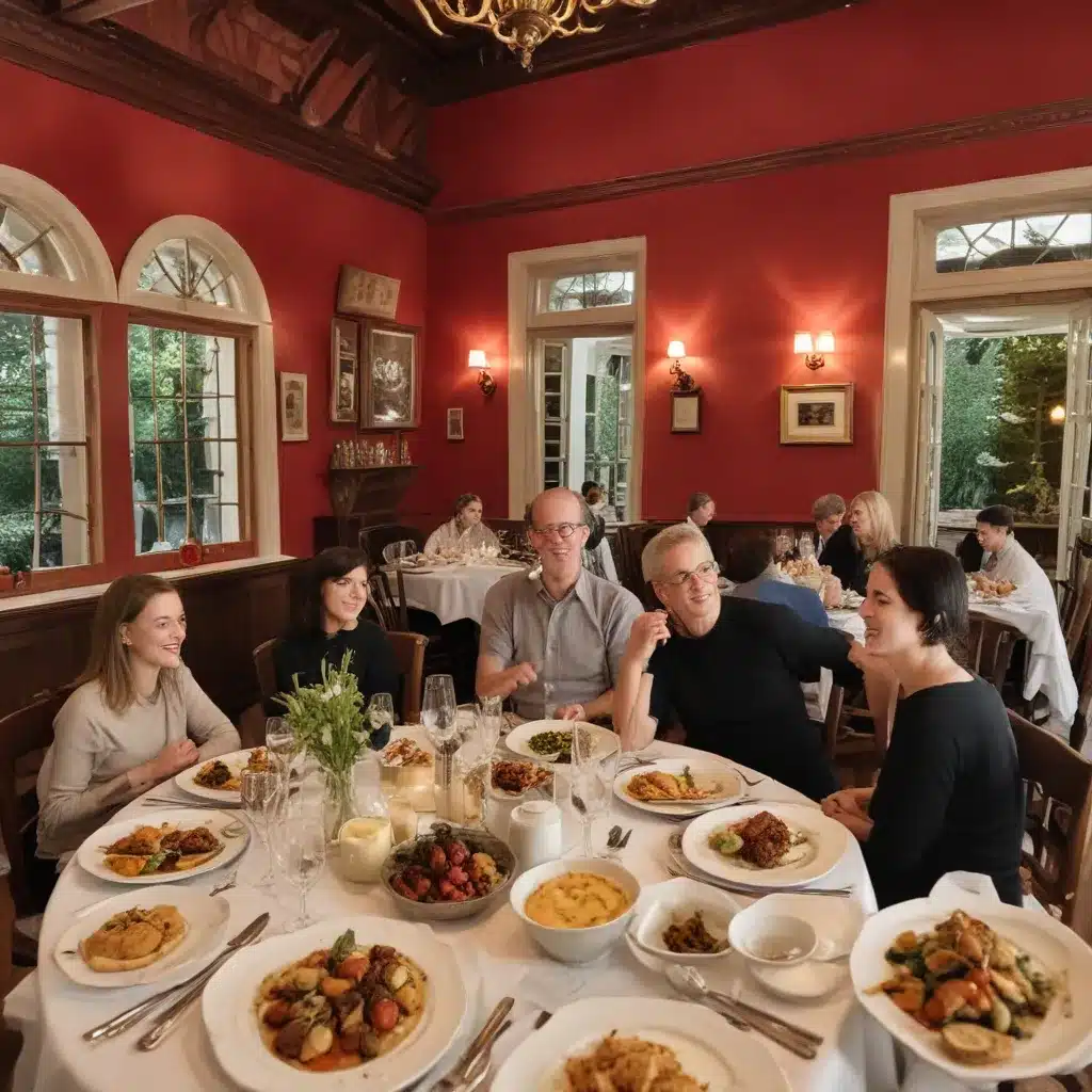 Dining Delights: Guests Savor the Culinary Experiences at the Red House