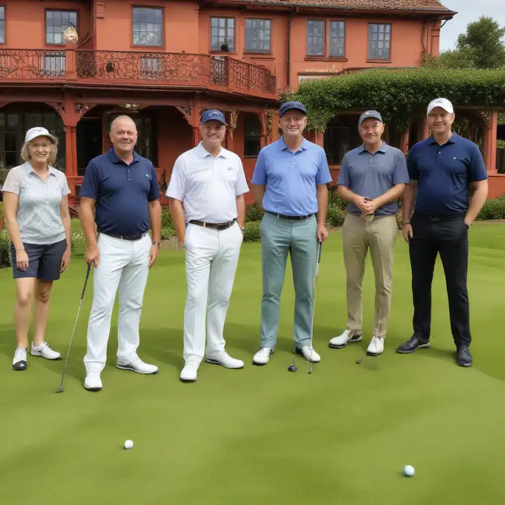 Golfing Glory at the Red House: Guests Hit the Greens in Style